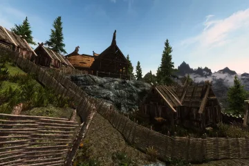 Грандиозная модификация для увеличения городков в Skyrim