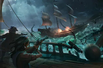 Изображения Кракена из Sea of Thieves демонстрируют его ужасающий размер