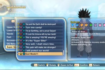 Dragon Ball Xenoverse 2 Darklord’s Super Soul