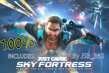 Just Cause 3 Save Game for Sky Fortress Wingsuit