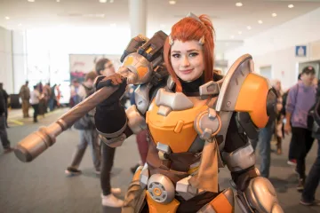 Косплей Бригитты из Overwatch выглядит идеально