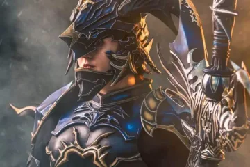 Косплей Драгуна из Final Fantasy XIV