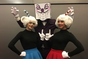 Потрясающий косплей персонажей «Cuphead» от очаровательных девушек!