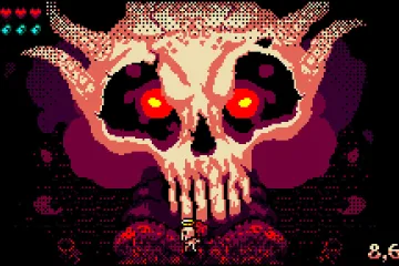 Skelly Selest: Enter the Gungeon в стиле Devil Daggers