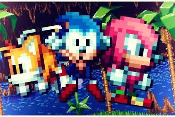 Sonic Mania Chibi Sonic/Tails/Knuckles