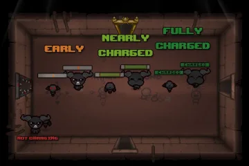 The Binding of Isaac: Afterbirth Chargebars for Brimstone & Co