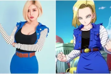 Замечательный косплей Dragon Ball Android 18 от ди-джея