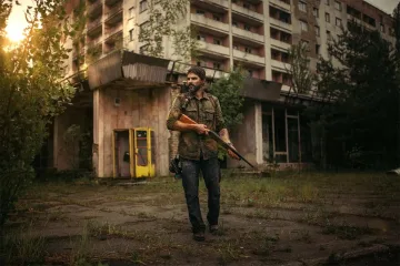 Косплей Last Of Us отправился в Чернобыль для участия в Апокалипсисе