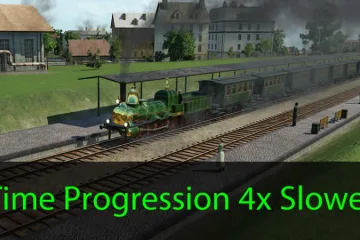 Transport Fever Time Progression 4x Slower