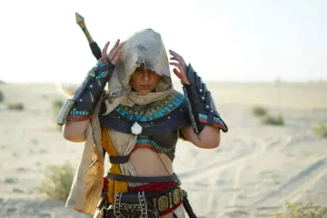 Это Байек из Assassin's Creed Origins