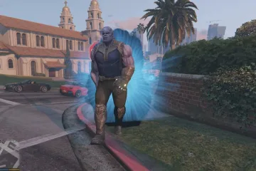 Мод для GTA 5, который вместе с персонажем Таносом добавляет в игру разрушения и хаос