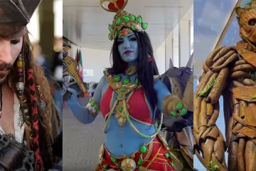 Итальянская косплейная выставка