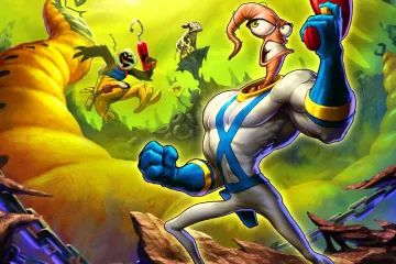 Как одолеть босса бак с мусором в игре Earthworm Jim