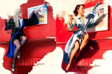 Когда косплей Гарри Поттера встречается с пин-апом
