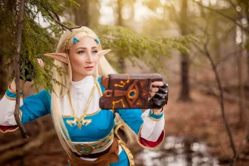 Отличный косплей Zelda: Breath Of The Wild