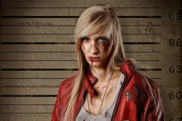 Крутой женский косплей Данте из Devil May Cry!
