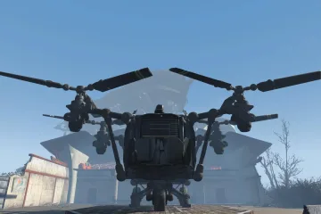 Мод на Fallout 4 позволяет вам иметь портативную базу внутри Вертокрыла