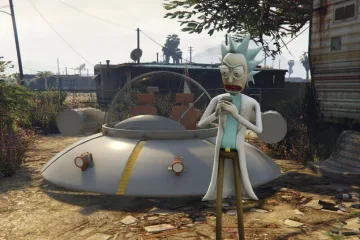 Мод GTA 5 Rick and Morty добавляет Рика и Морти в город Лос Сантос