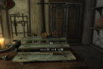 Самый разумный мод на Skyrim позволяет игроку покупать вещи прямо с полок магазина
