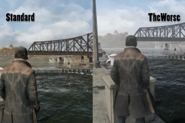 Сравнительное видео Watch Dogs – TheWorse Mod 1.0 против Standard в 1440p