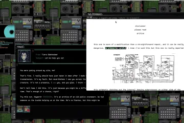 Subserial Network – это симулятор интернета 90-ых годов, в которой можно поохотиться на андроидов