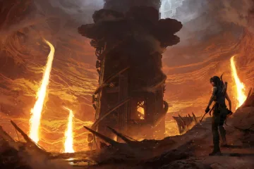 DLC Shadow of the Tomb Raider "The Forge" (Плавильня) сталкивает Лару с лавой