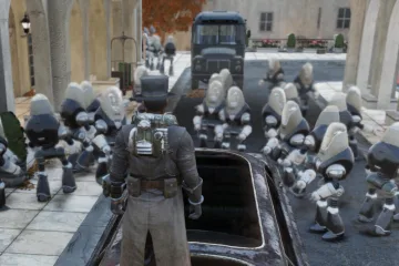 Баг в Fallout 76 стал причиной спавна огромного количества роботов-садовников и дворецких