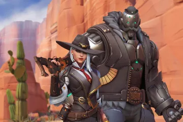 Blizzard добавила нового героя Эш в Overwatch, показав обзор её скинов и способностей