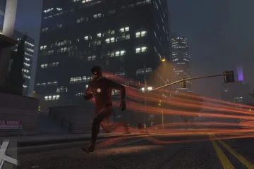 Мод для GTA 5 позволяет вам играть Флэшем