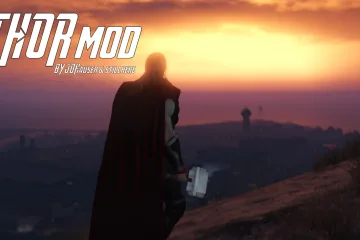 Мод для GTA 5 позволяет вам стать богом молний Тором, со всеми его сверхспособностями