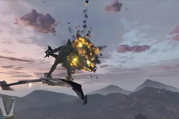 Мод для Grand Theft Auto V позволяет вам стать зеленым гоблином и летать на его глайдере