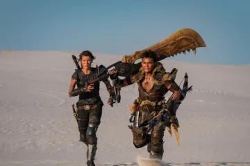 Новый кадр из фильма The Monster Hunter действительно похож на скриншот из игры
