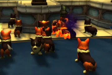 Преврати всех в корги во время празднования годовщины World of Warcraft