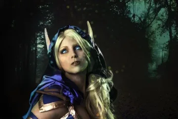 Эпичный игровой косплей: вкусите ярость Сильваны Ветрокрылой из Warcraft