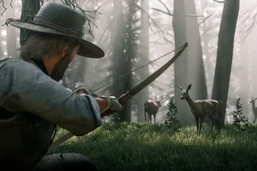 В режиме «королевская битва» Red Dead Online у вас будет лук и нож
