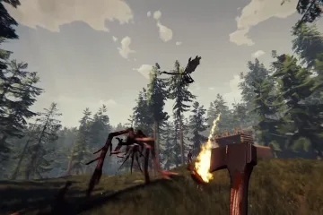 Бесплатное обновление для The Forest добавляет дельтапланы, арбалеты и больше монстров