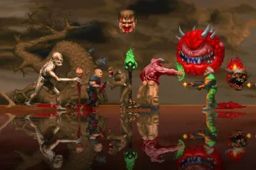 Мод Doom использует обработку изображений с помощью нейросети, чтобы улучшить классику