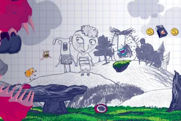 Escape Doodland похожа на лоу-фай Rayman Legends
