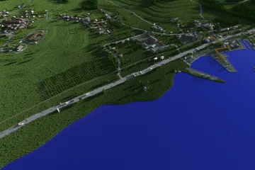 Карта Черноруссии из Arma 2 и DayZ была красиво воссоздана в Minecraft