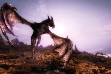 Мод для Skyrim — Enhanced Mighty Dragons