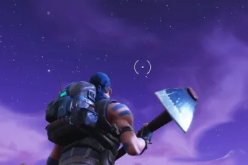 Теперь в Fortnite тоже идет снег