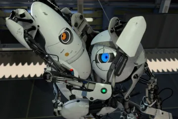 Ужасающая пустота между измерениями в Portal 2