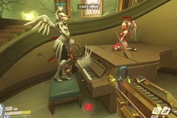 На новой карте Overwatch, «Париж», есть пианино, и люди на нем играют