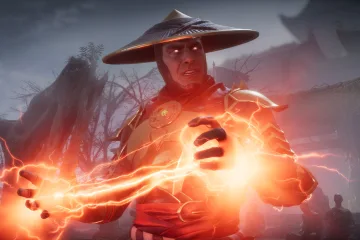 Посмотрите, как новый боец Mortal Kombat ударяет парня так сильно, что его мозг вылетает через лицо
