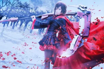 Предводительница команды RWBY: косплей Руби Роуз