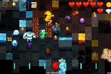Скоростное прохождение Crypt of the Necrodancer на самом сложном уровне – просто безумие