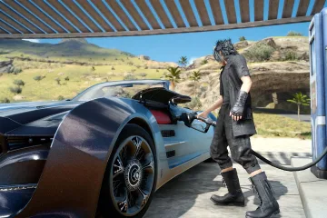 Летающий автомобиль из Final Fantasy 15 появится в FF14 как первый транспорт на 4 игроков