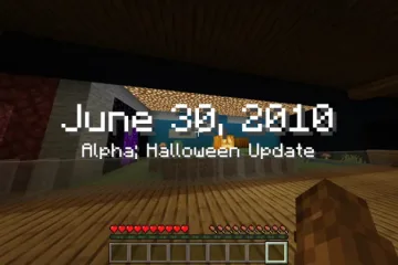 Minecraft - огромная карта ко дню рождения