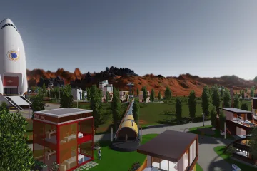 Отправьте своих гусей на Марс в новом дополнении Green Planet для игры Surviving Mars