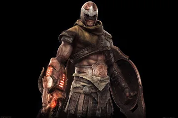 Скандинавский ребут: художник нарисовал Мегамэна в стиле God of War